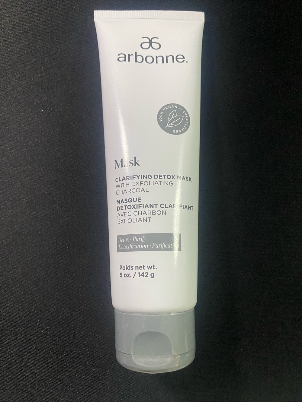Arbonne Clarifying Detox Mask with Exfoliating Charcoal